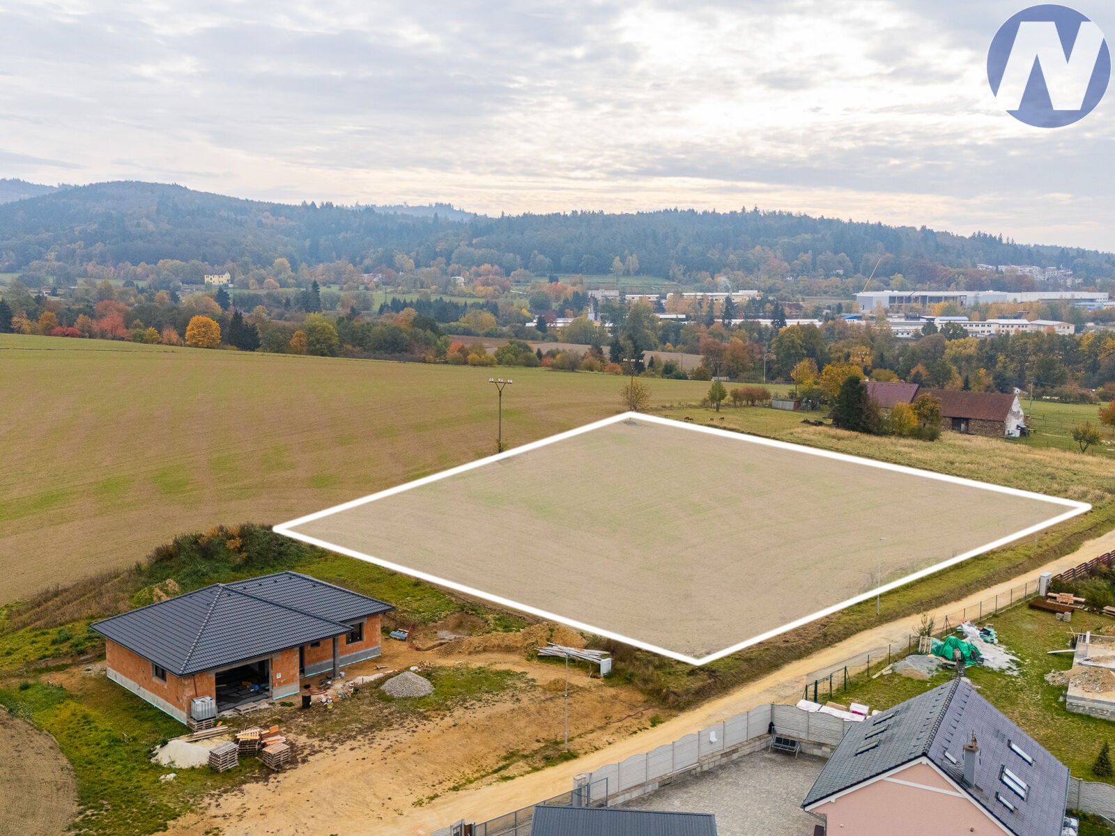Pozemky pro bydlení, Vrcovice, 5 670 m² - 2