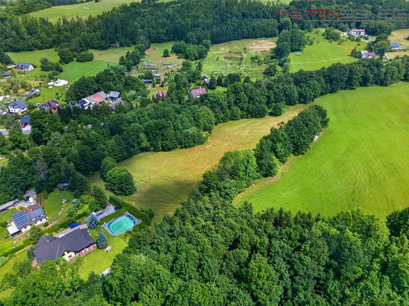 Prodej pozemek pro bydlení - Horní Branná - Valteřice, okres Semily, Liberecký kraj - 5