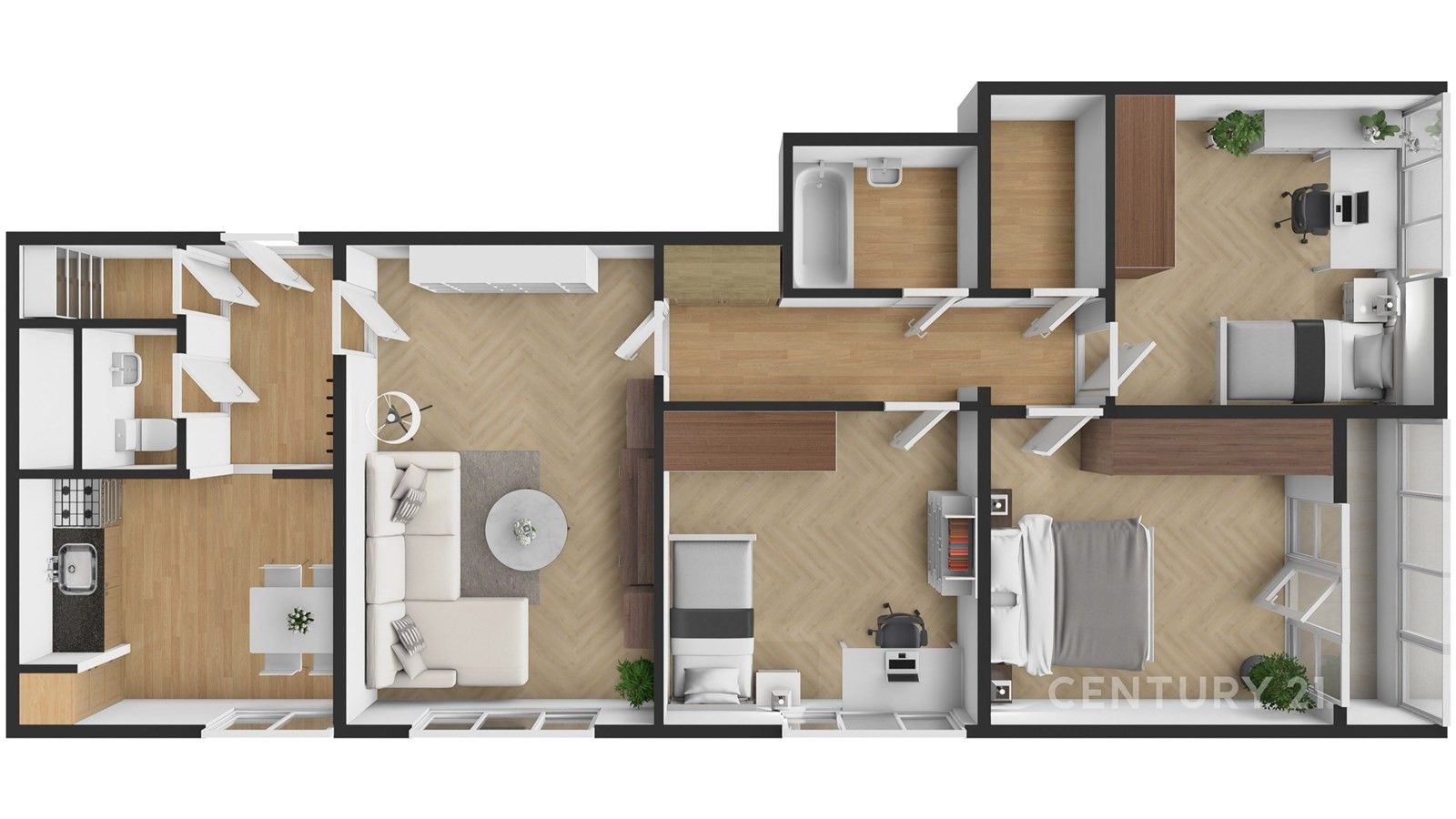 Byt 4+1 · 89 m² · náměstí Antonie Bejdové 1795, Ostrava Poruba - 3