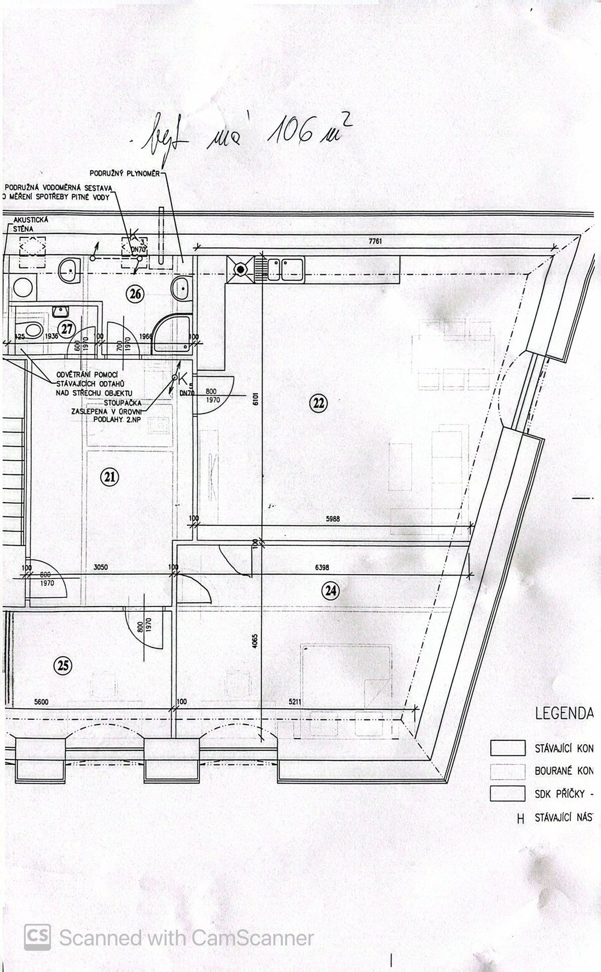 Byt 3+kk · 106 m² · náměstí Trčků z Lípy 162, Světlá nad Sázavou - 4