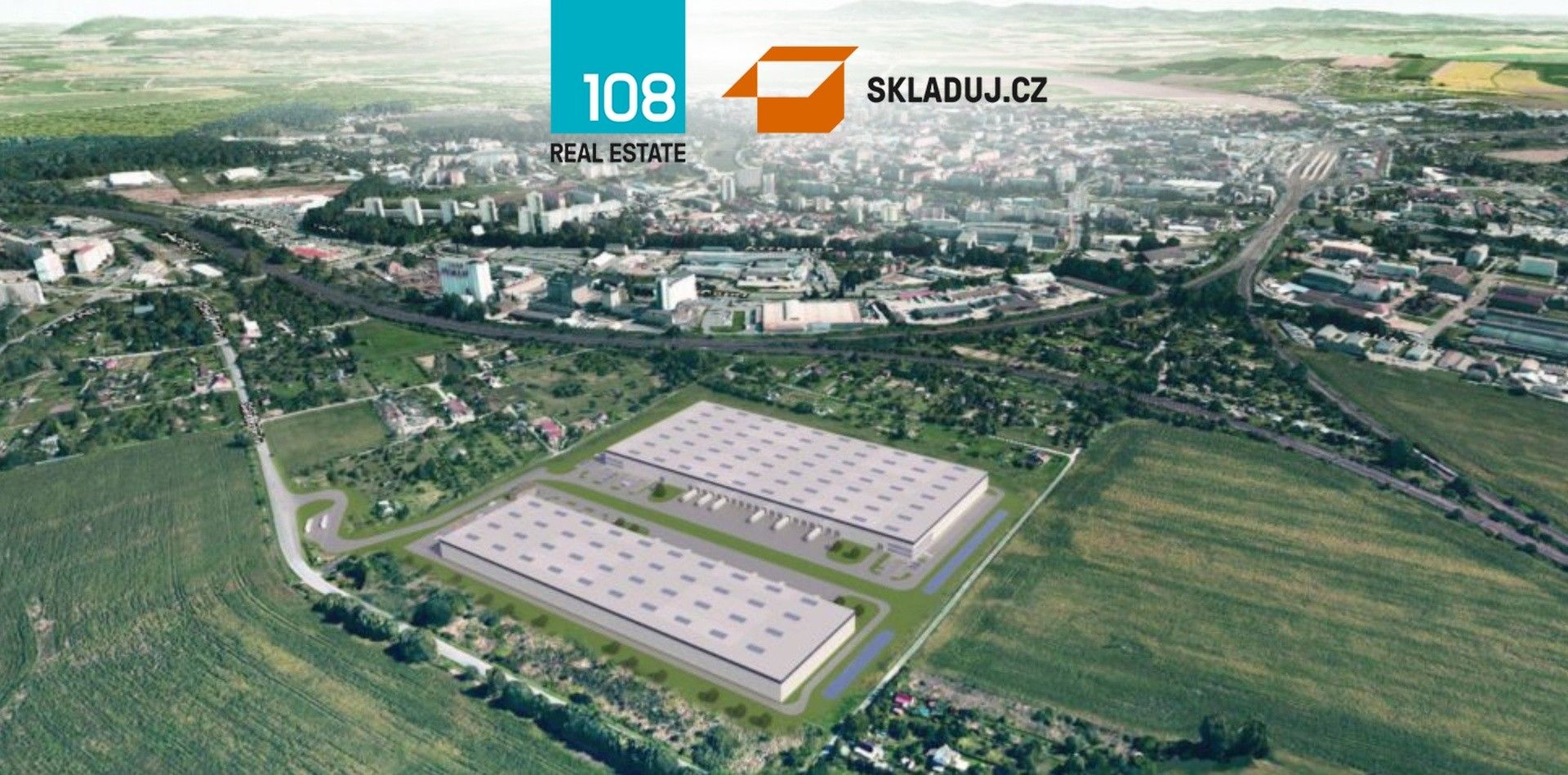 Sklady, Staré Rybníky , Přerov I-Město, 17 675 m² - 2
