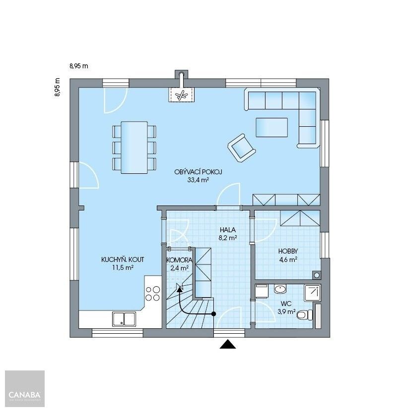 Prodej rodinný dům - Nehvizdy, 127 m² - 5