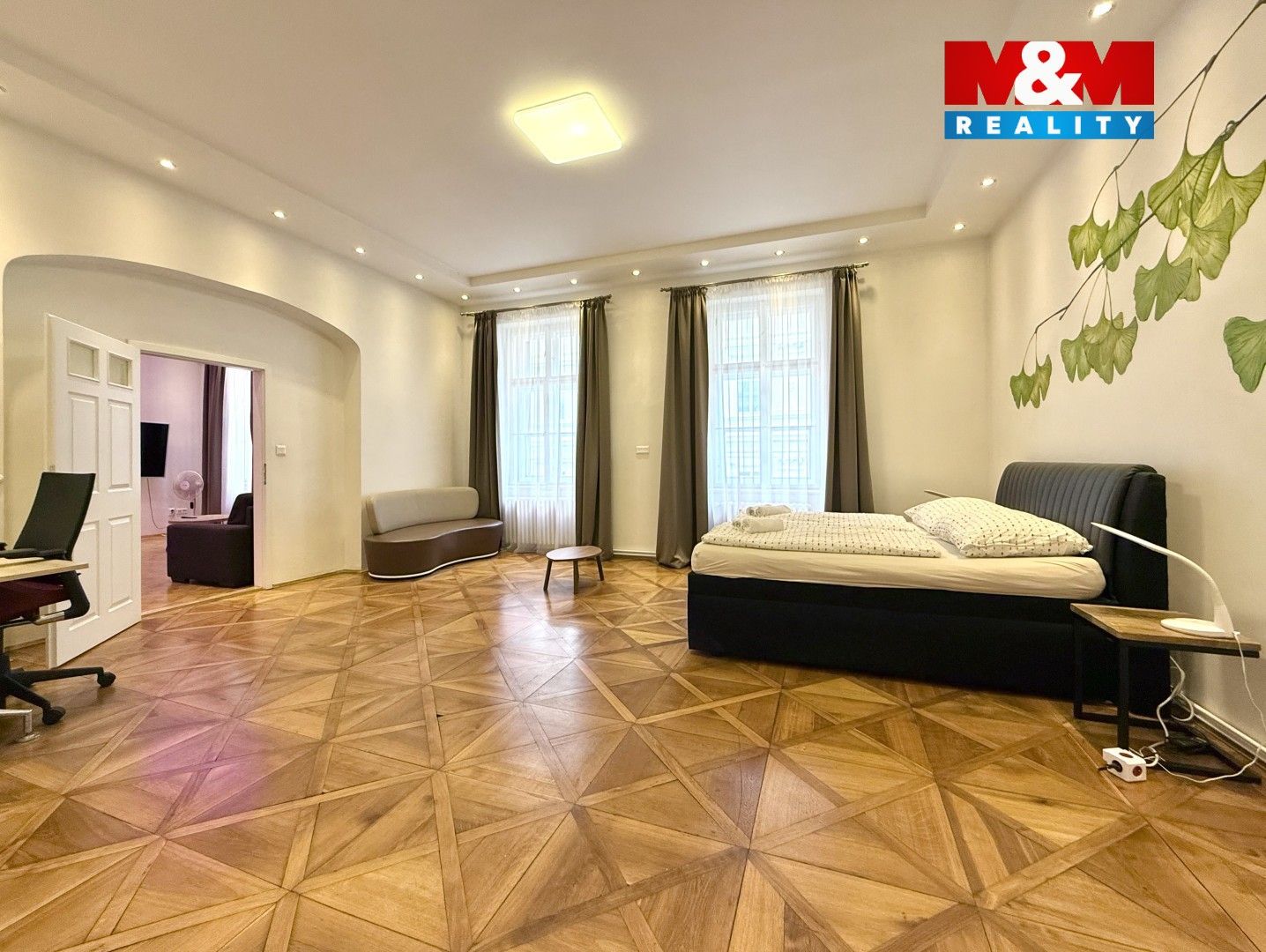 Byt 2+kk · 80 m² · Dlážděná, Praha - 3
