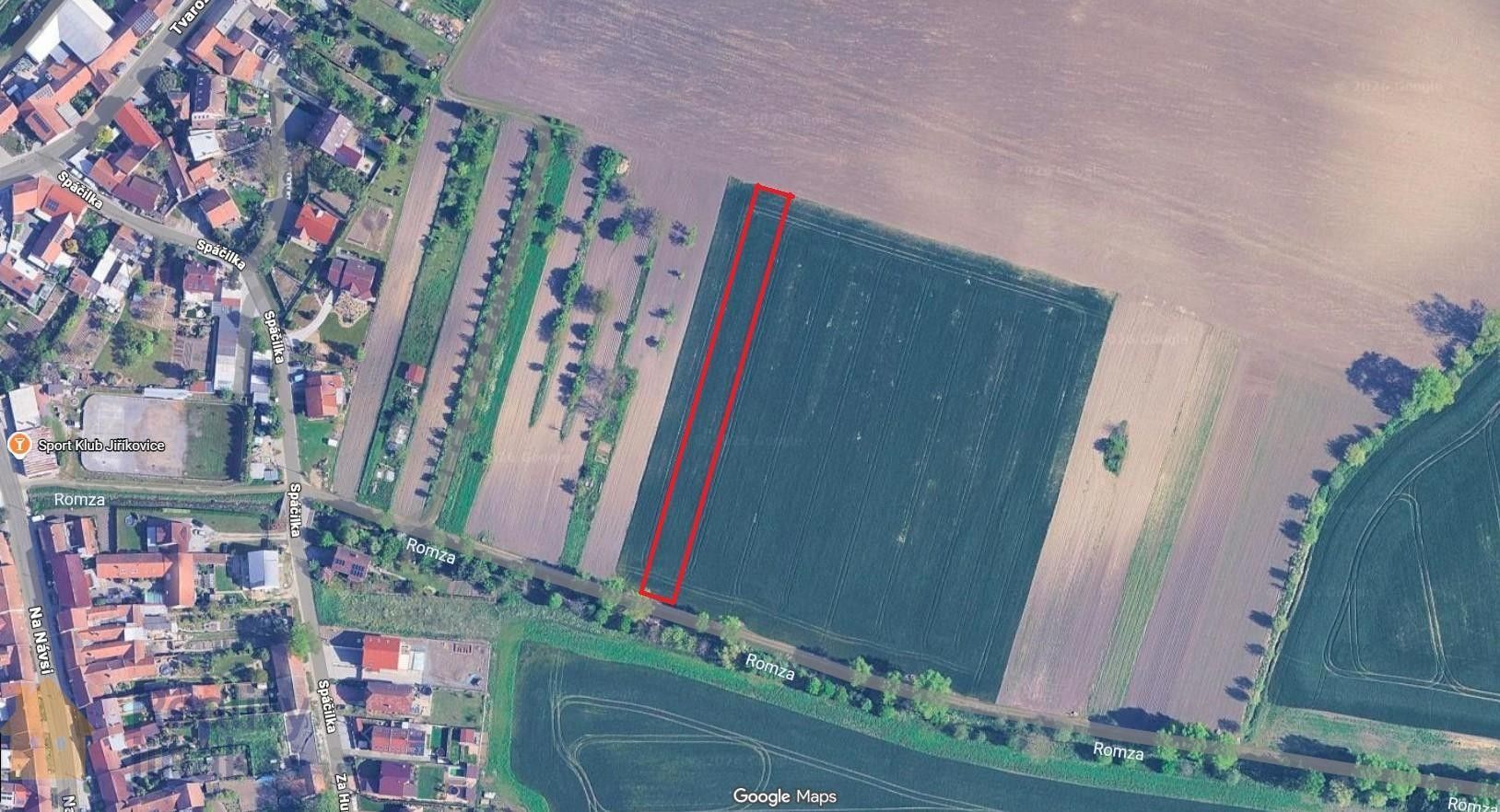 Pozemky pro bydlení, Spáčilka, Jiříkovice, 1 854 m²
