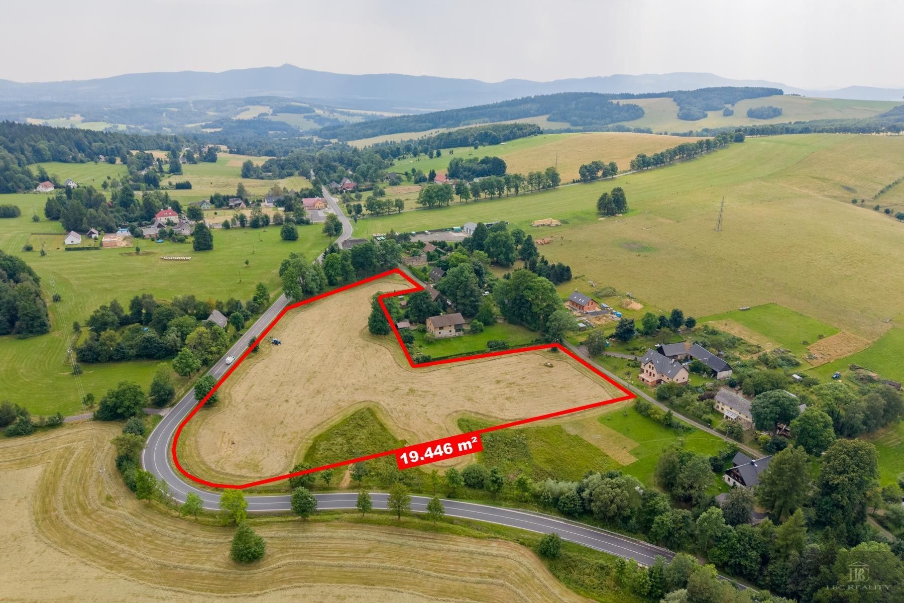Pozemky pro bydlení, Frýdlant Albrechtice u Frýdlantu, 2 200 m² - 1