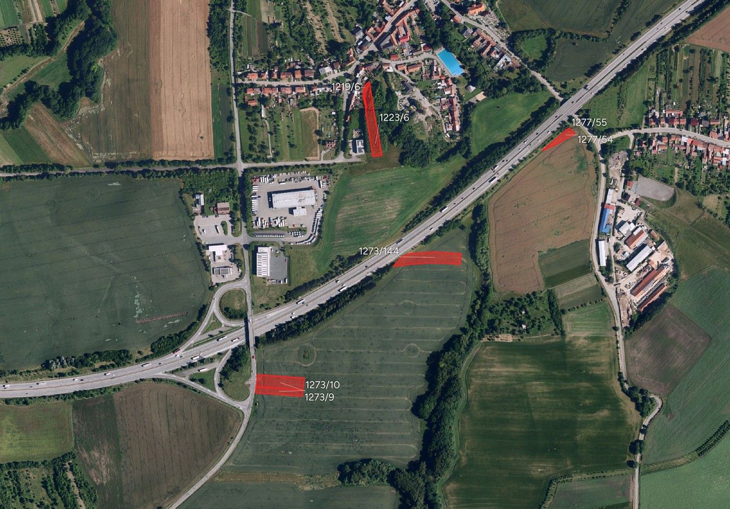 Zemědělské pozemky, Rousínov, okres Vyškov, Jihomoravský kraj - 1
