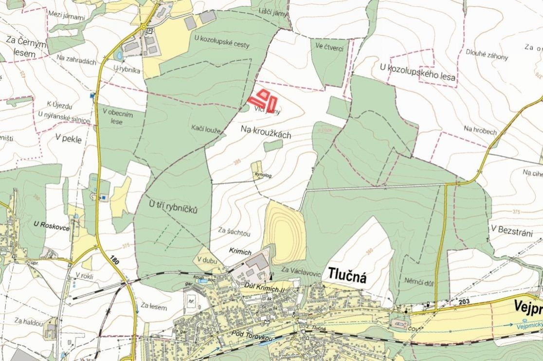 Zemědělské pozemky, Tlučná - 2