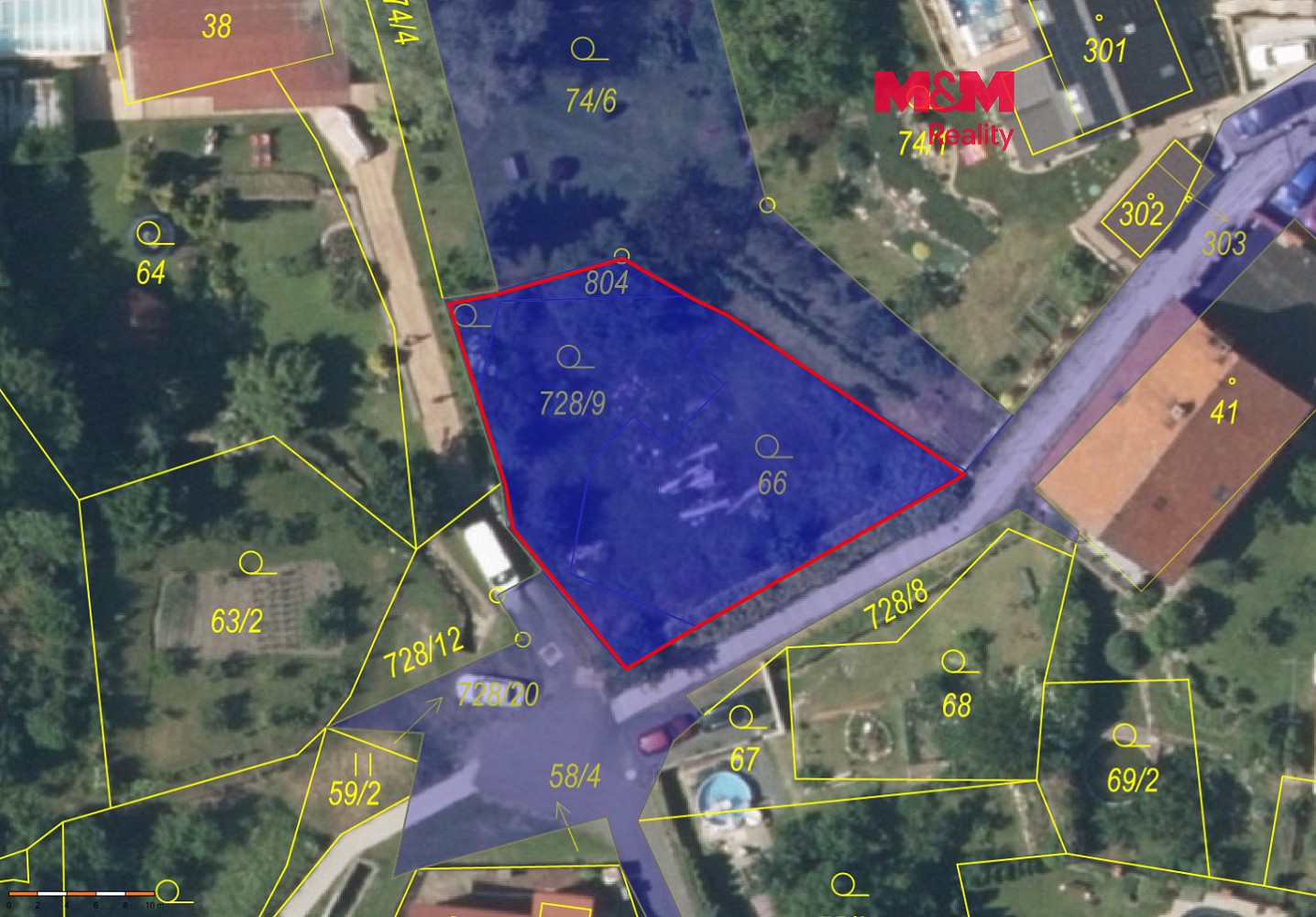 Pozemek pro bydlení, 551 m²