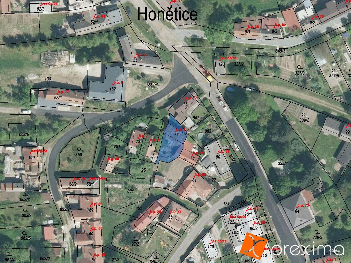 Prodej rodinný dům - Honětice, okres Kroměříž, 47 m² - 2