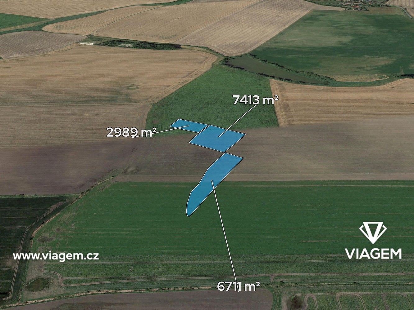 Zemědělský pozemek, 3 422 m²