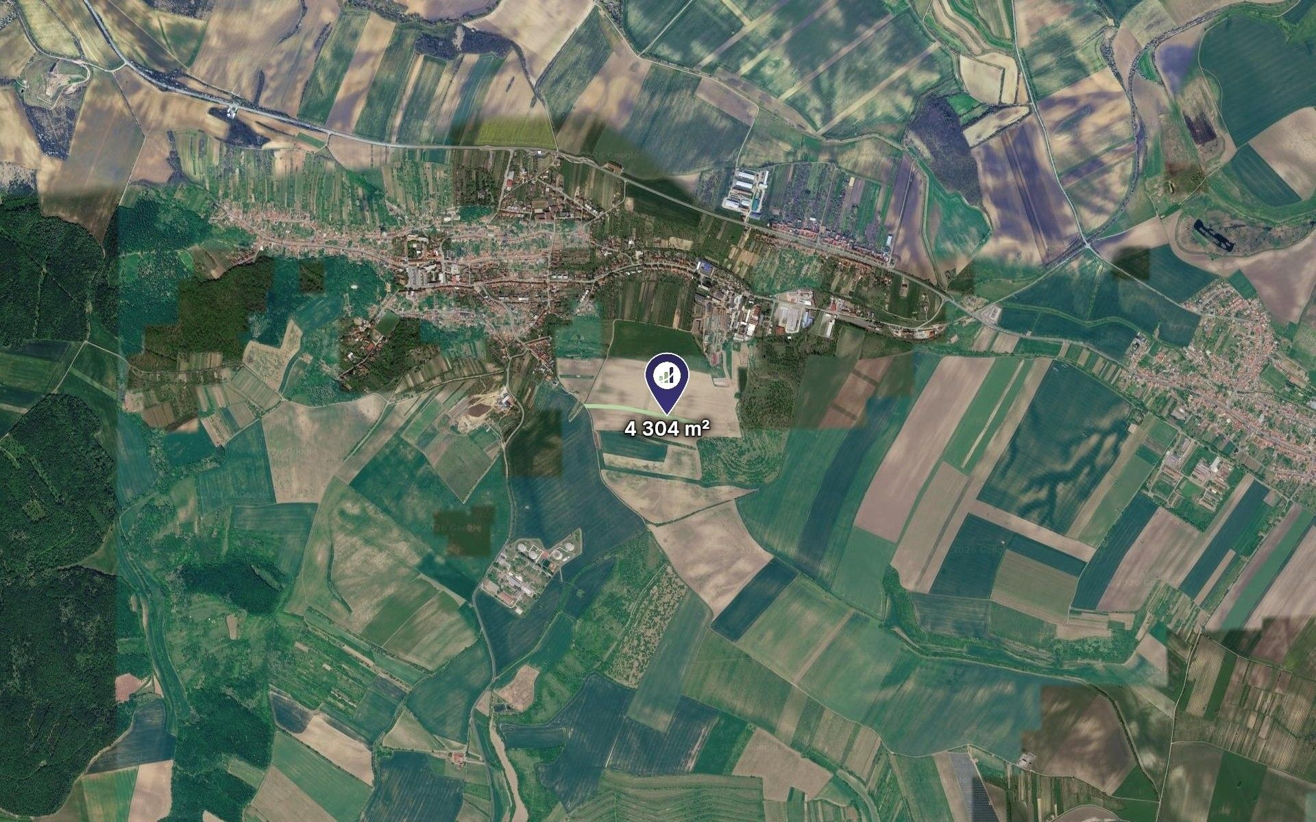 Prodej zemědělský pozemek - Klobouky u Brna, 4 304 m² - 2