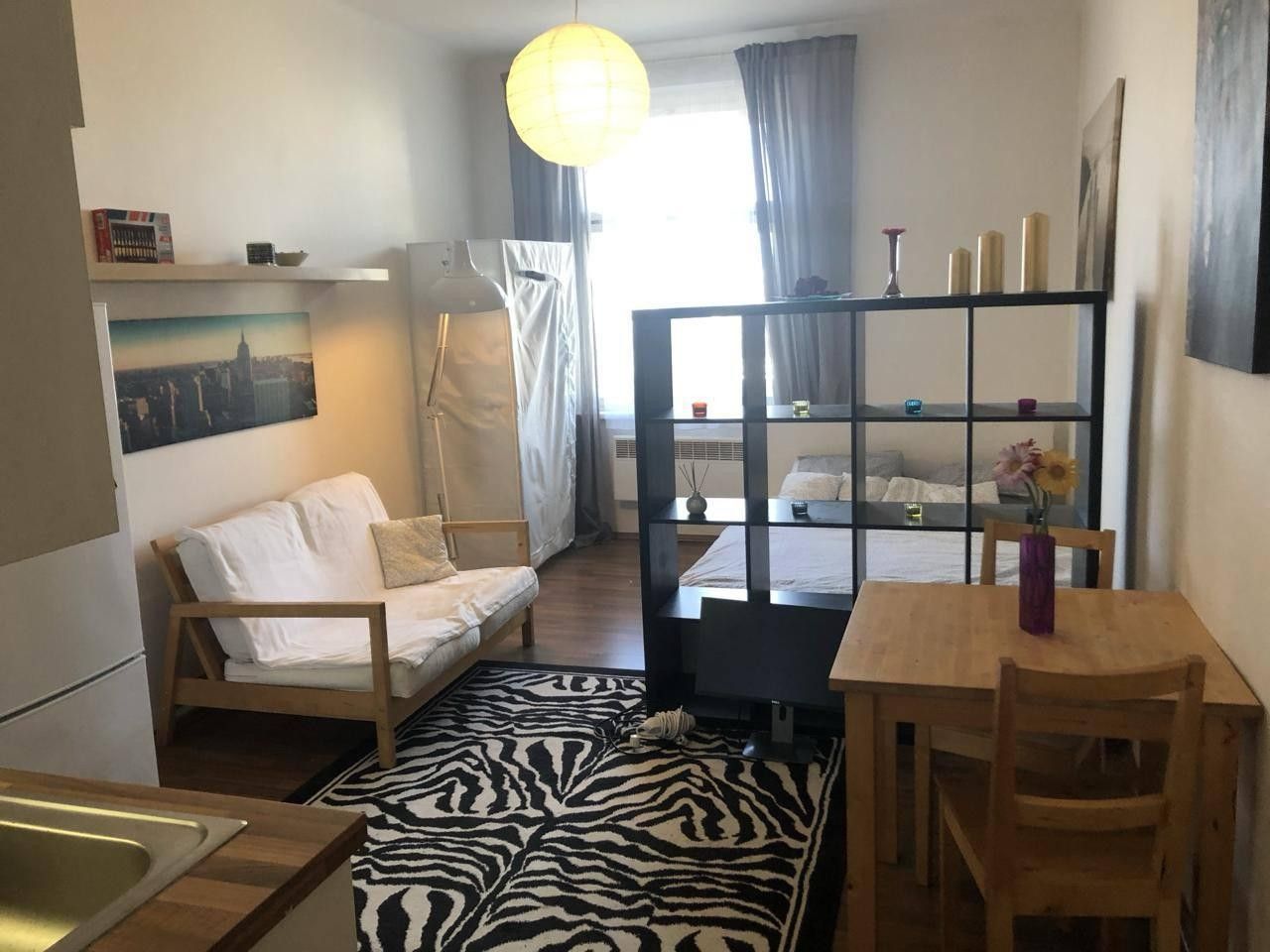 1+kk, Koněvova, Praha, 22 m²