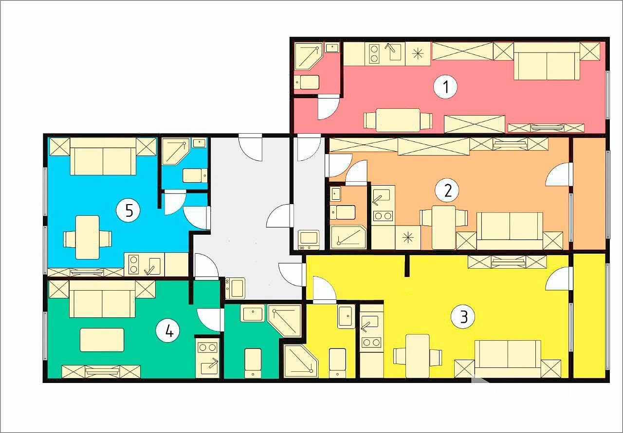 Ubytovací zařízení · 90 m² · Praha 9 - Černý Most - 4