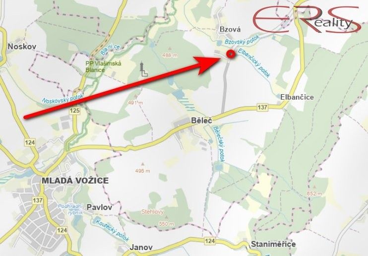 Komerční pozemky, Běleč