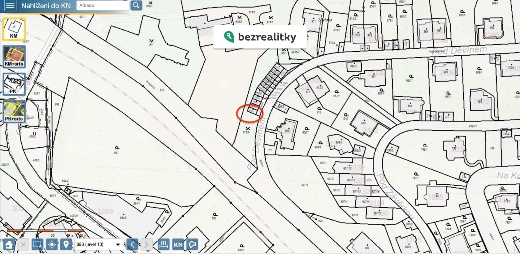 Prodej garáž - Kroupova  , Praha, 20 m²