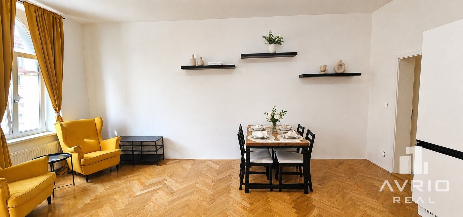 Byt 1+kk · 46 m² · Údolní, Brno - 3