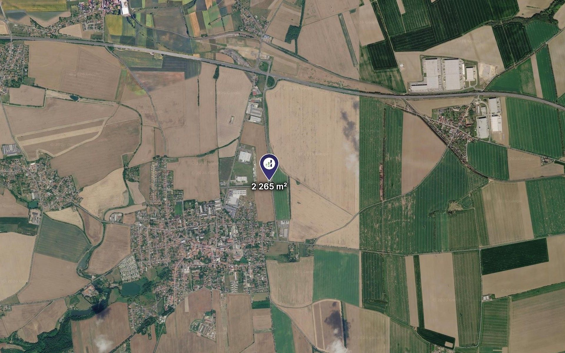 Komerční pozemky, Unhošť, 2 265 m² - 2