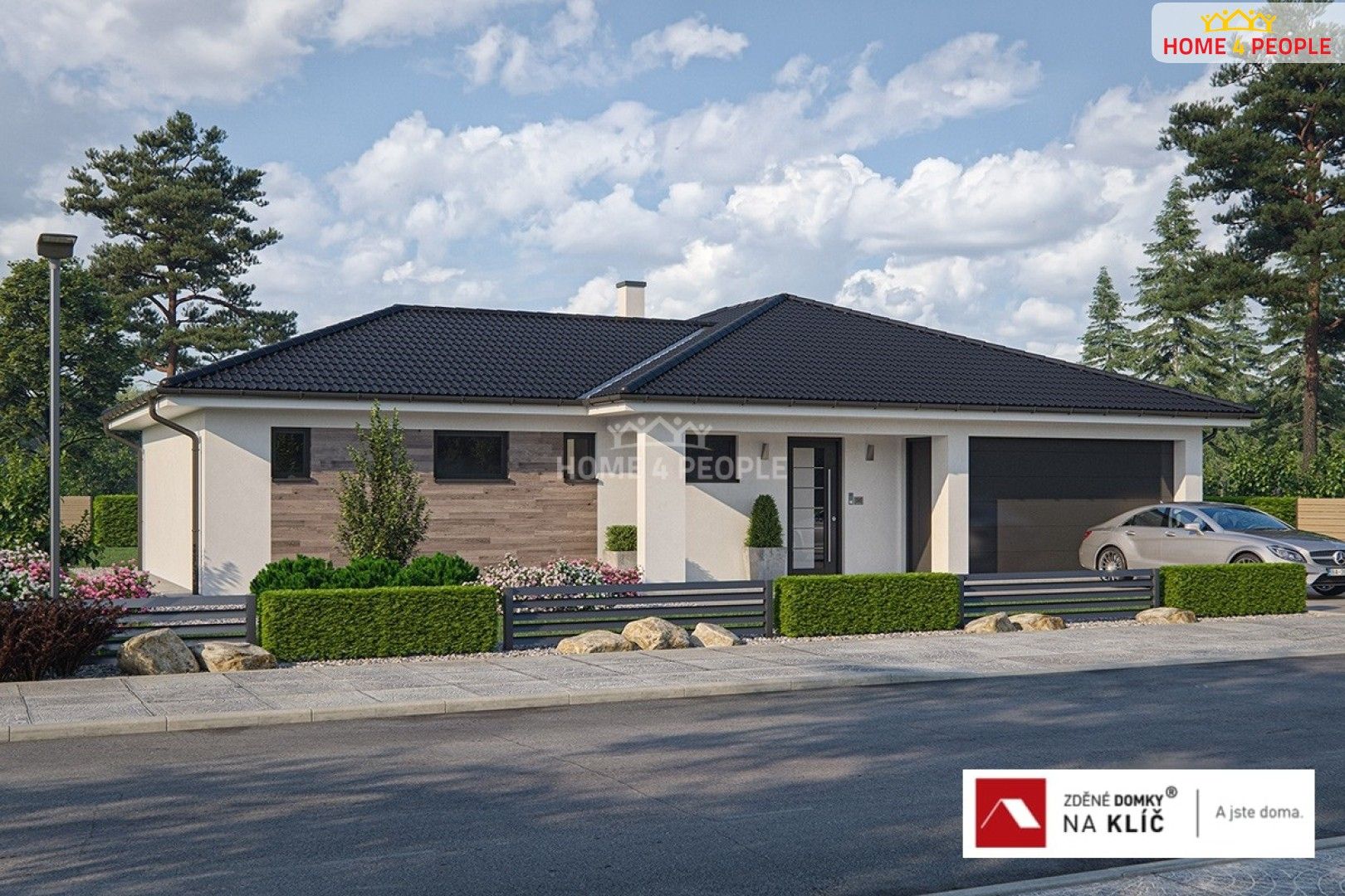 Rodinné domy, Losy, Uherský Brod, 162 m²