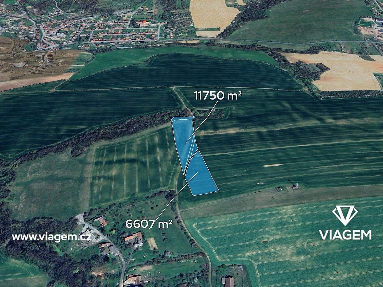 Zemědělské pozemky, Osvětimany, okres Uherské Hradiště, Zlínský kraj