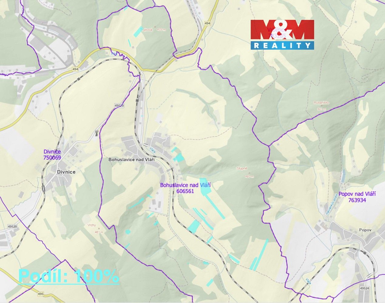 Louky, Bohuslavice nad Vláří, okres Zlín, Zlínský kraj - 1