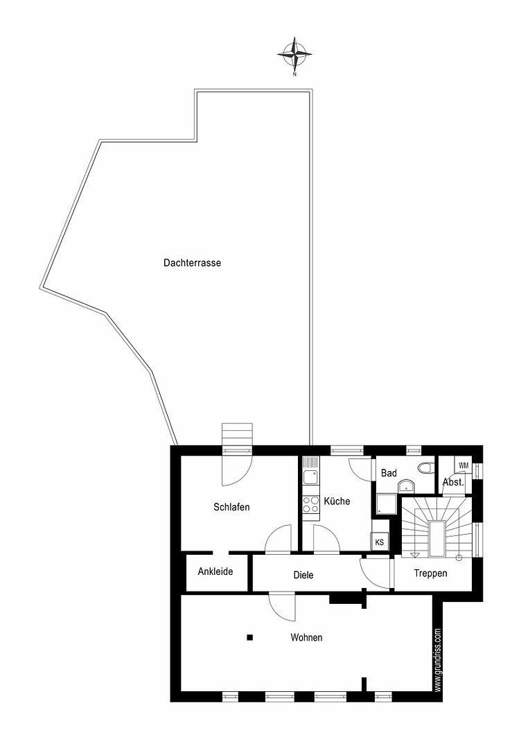 Byt 2+1 · 63 m² · Hochrad 33 Hamburg Othmarschen Hamburg 22605 - 4