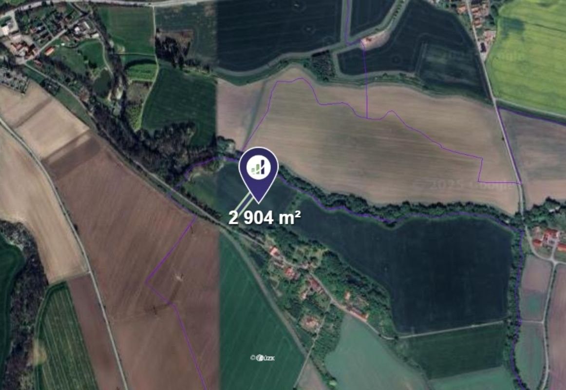 Prodej zemědělský pozemek - Hrochův Týnec, 2 904 m²