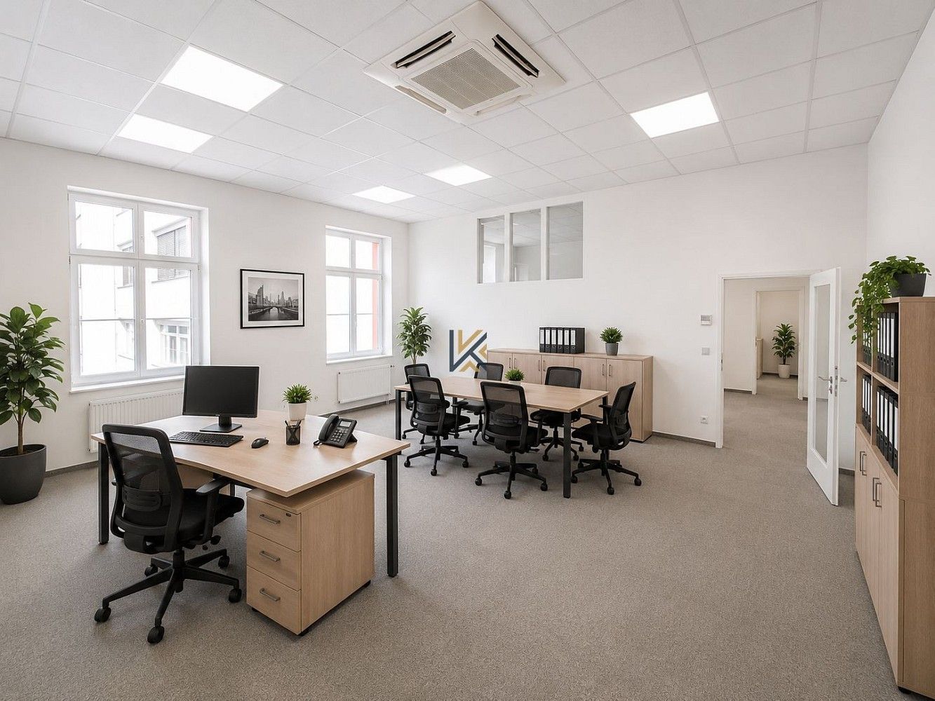 Pronájem kancelář - Praha - Smíchov, okres Praha 5, Hlavní město Praha, 98 m² - 1