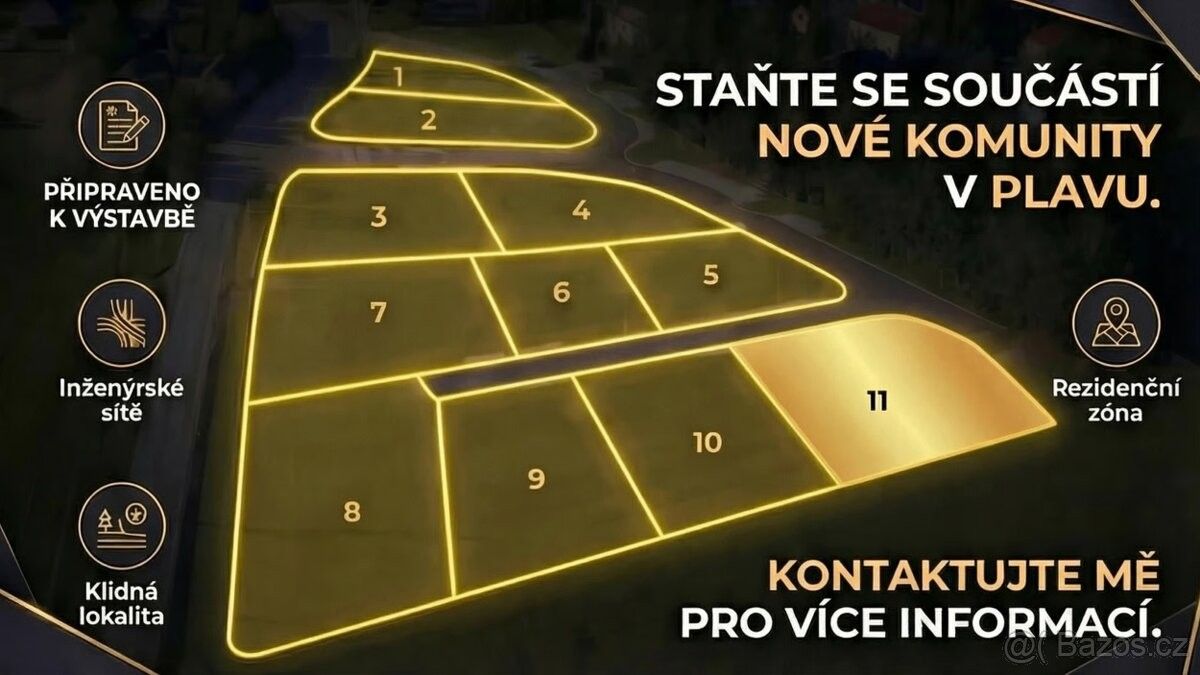 Pozemek pro bydlení · České Budějovice, 370 07 - 3