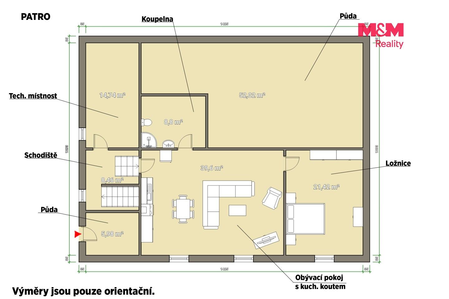 Prodej rodinný dům - Bohy, 152 m² - 5