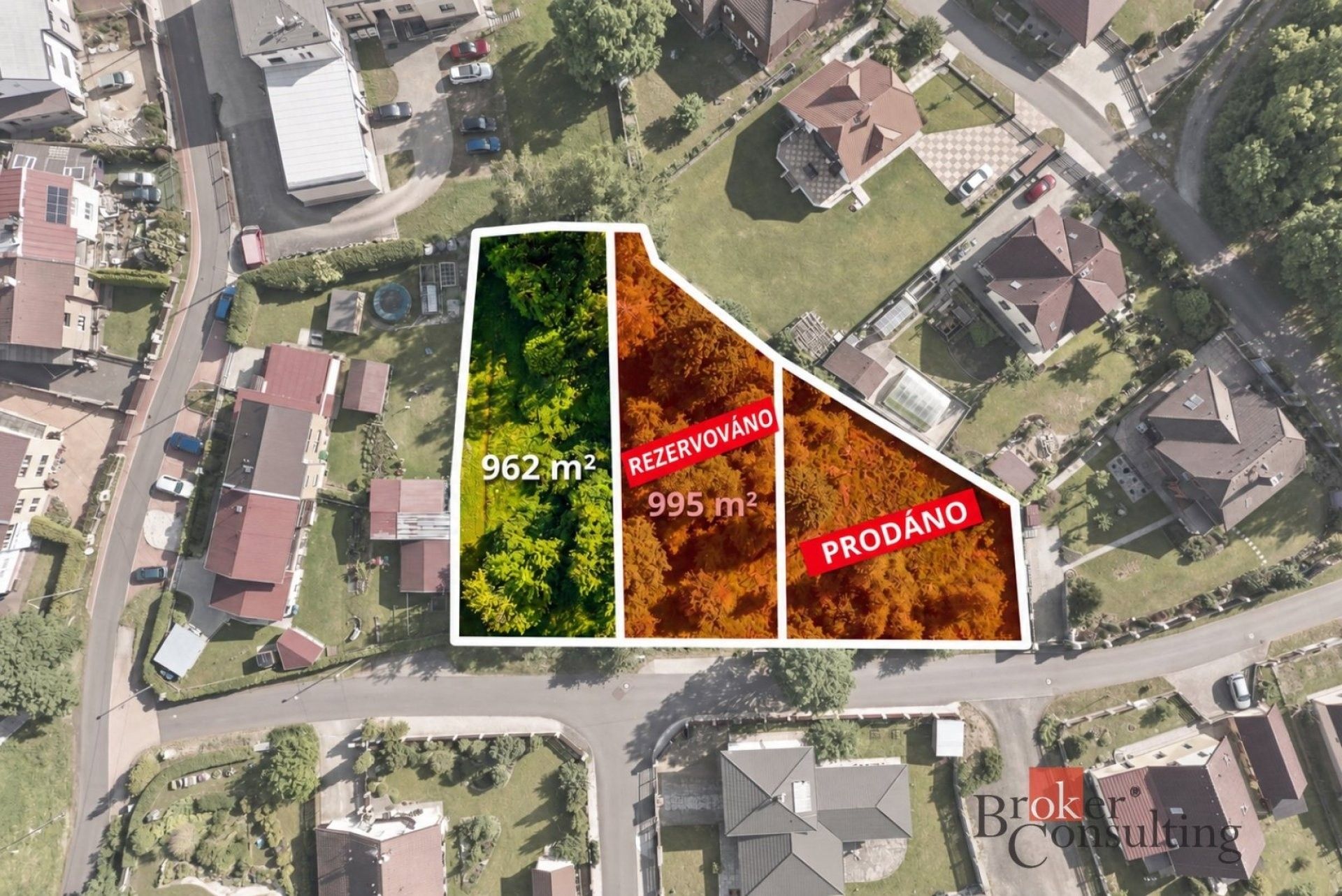 Pozemky pro bydlení, Dolní Rychnov, 962 m² - 2