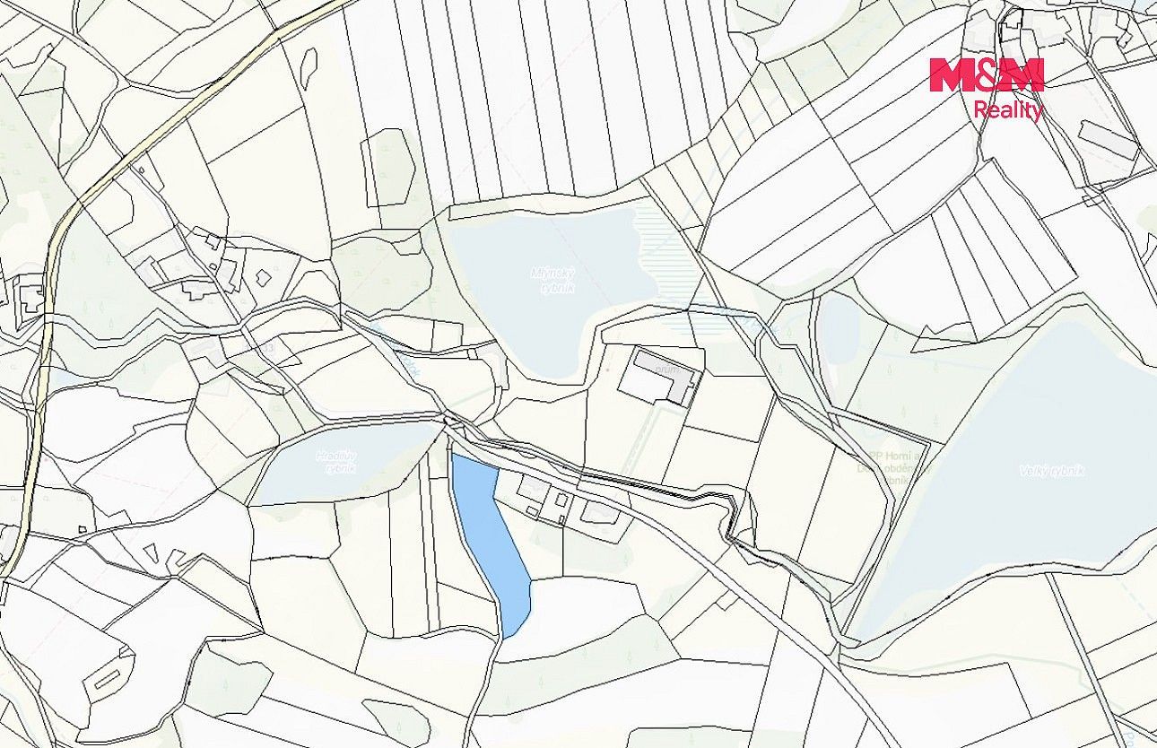 Prodej louka - Petrovice - Obděnice, okres Příbram - 5