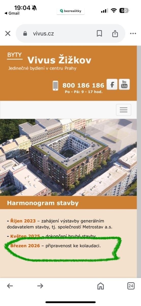 Prodej kancelář - Hartigova, Praha, 98 m²