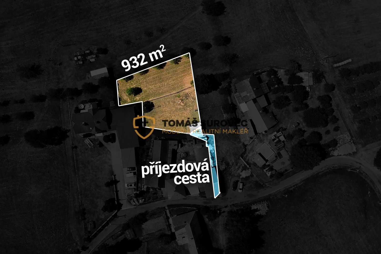 Pozemky pro bydlení, Želechovice nad Dřevnicí, 932 m² - 2