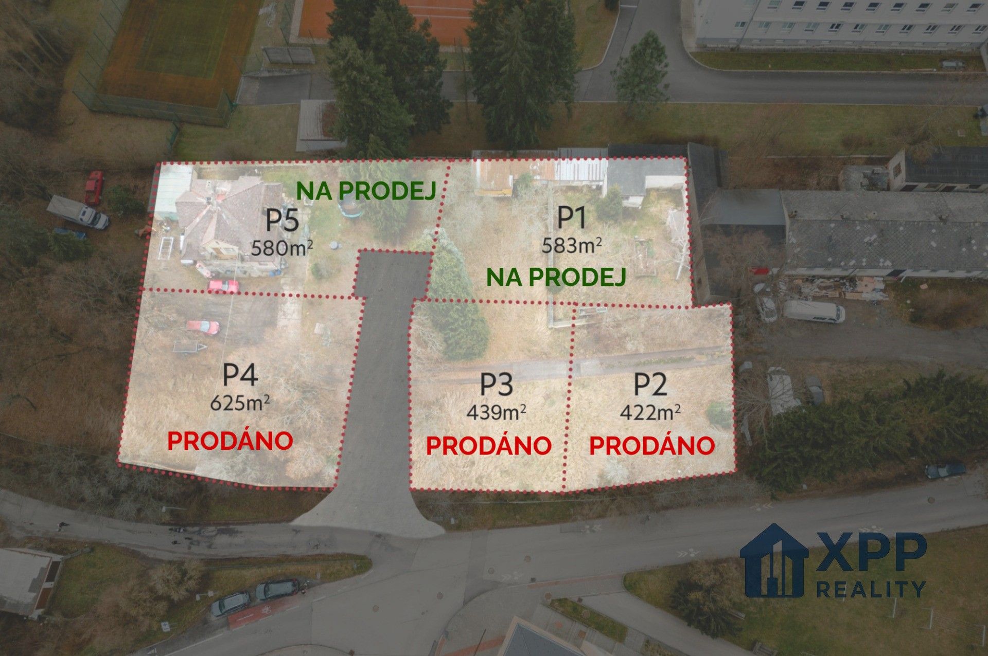 Pozemky pro bydlení, Tábor, 598 m² - 1