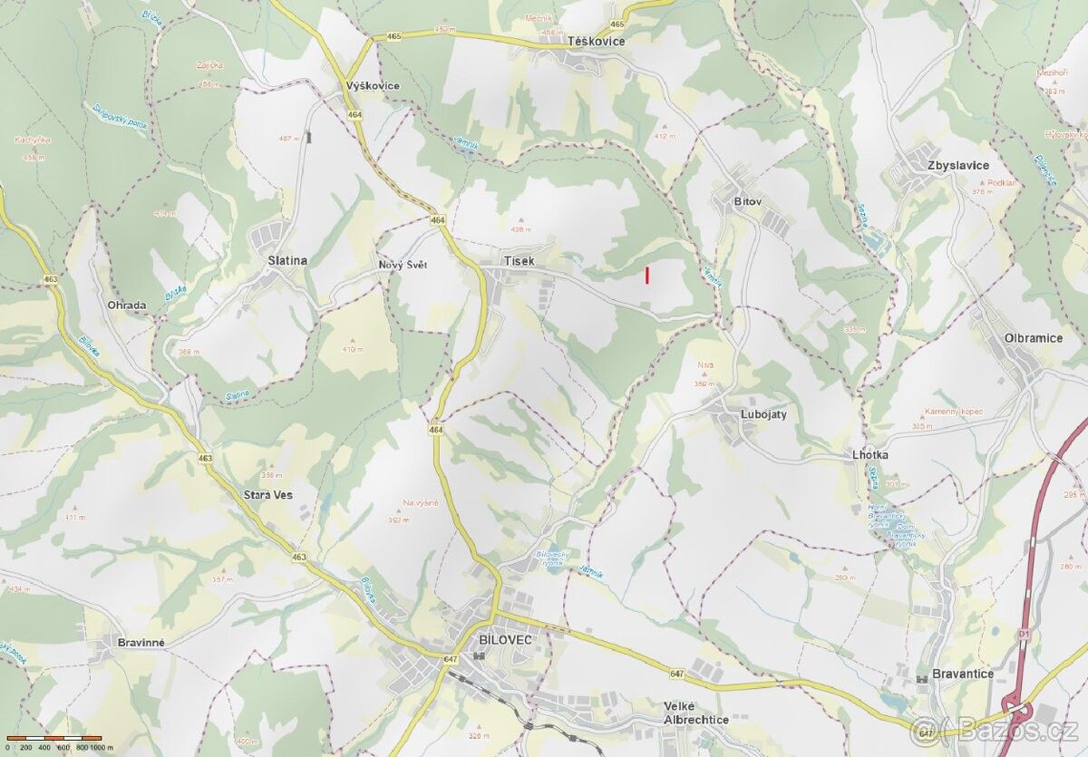 Pozemek pro bydlení · Bílovec, 743 01 - 3