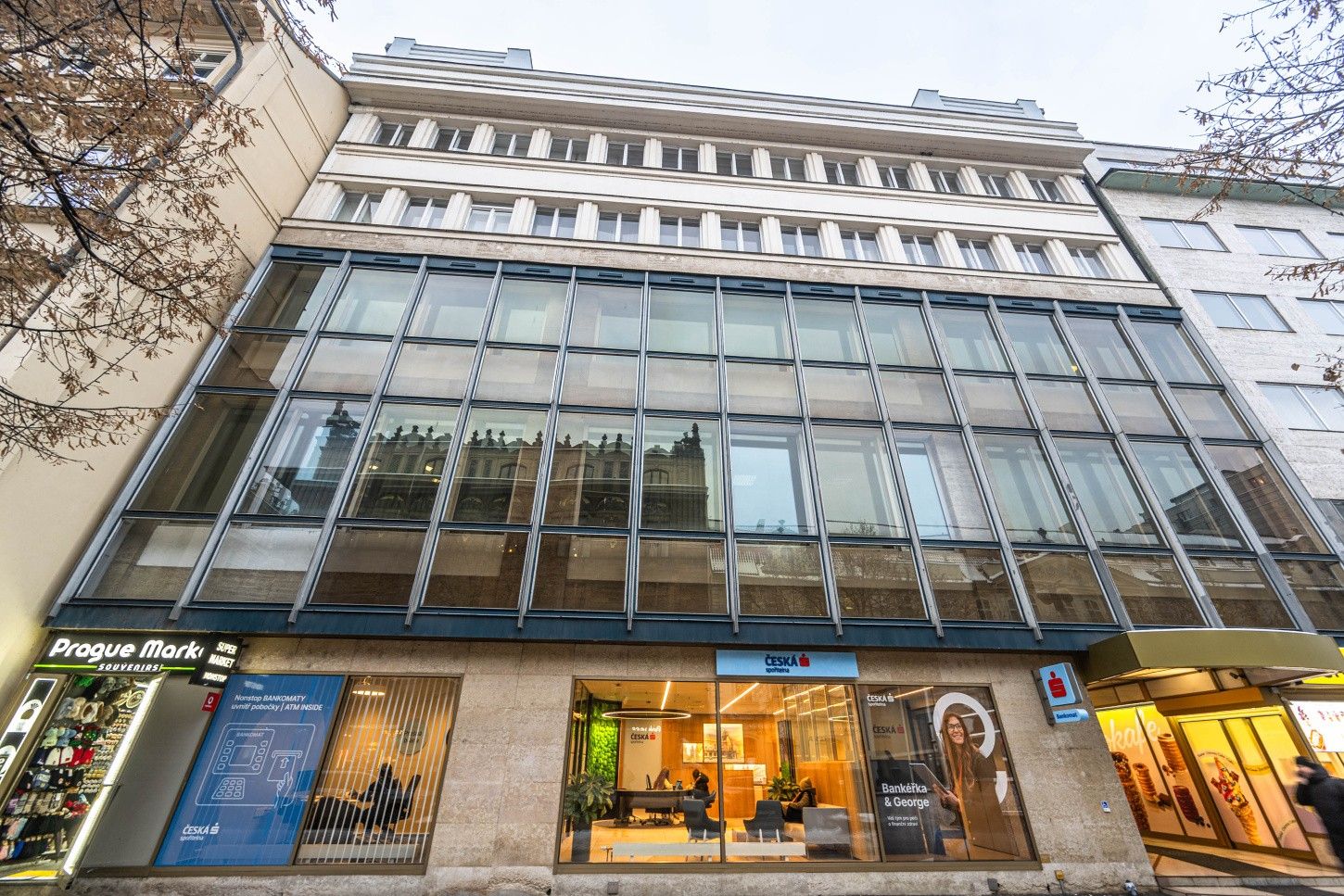 Pronájem kancelář - Na příkopě, Praha, 2 m²