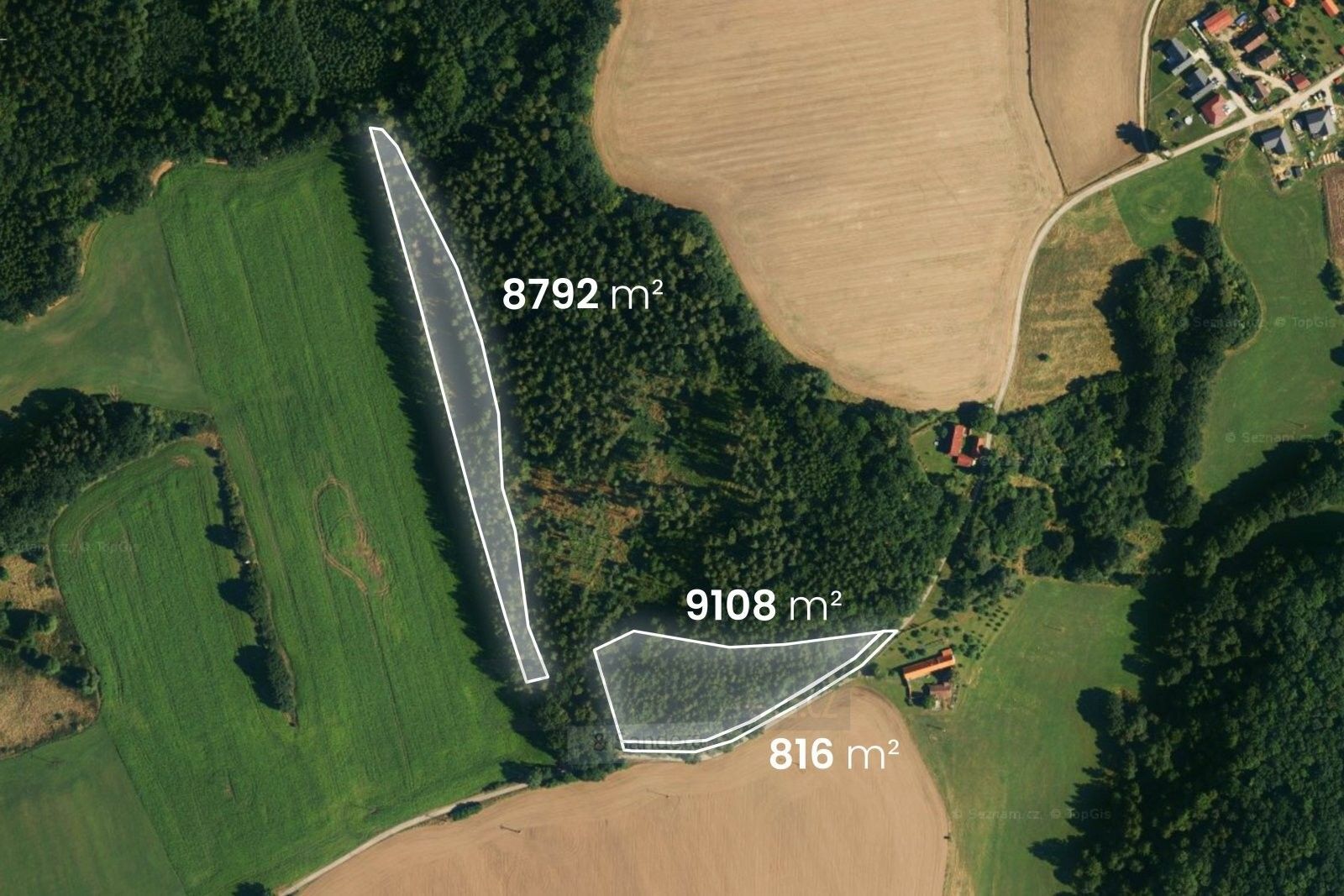 Lesy, Kostelec, Hluboká nad Vltavou, 18 m²