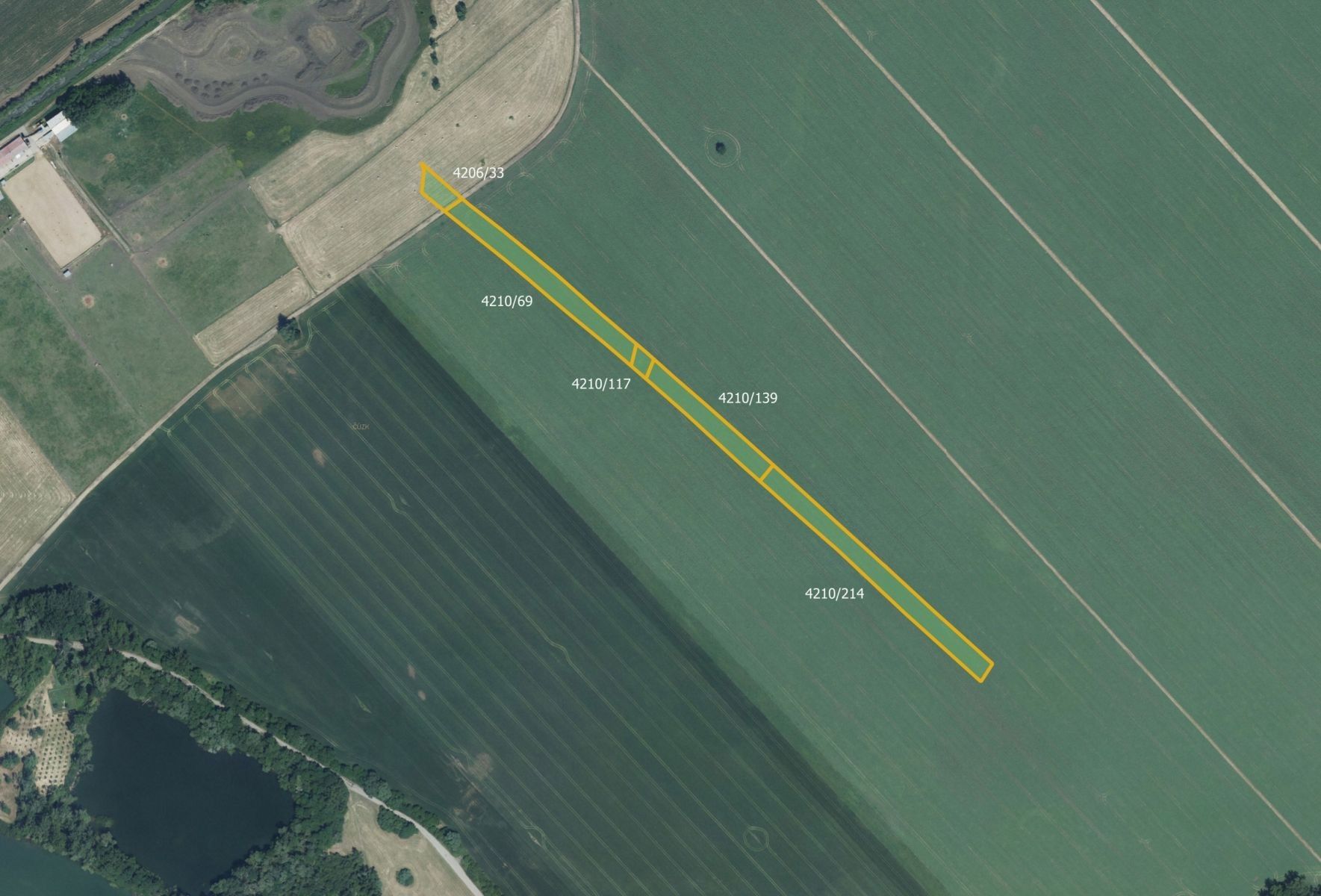 Zemědělské pozemky, Moravská Nová Ves