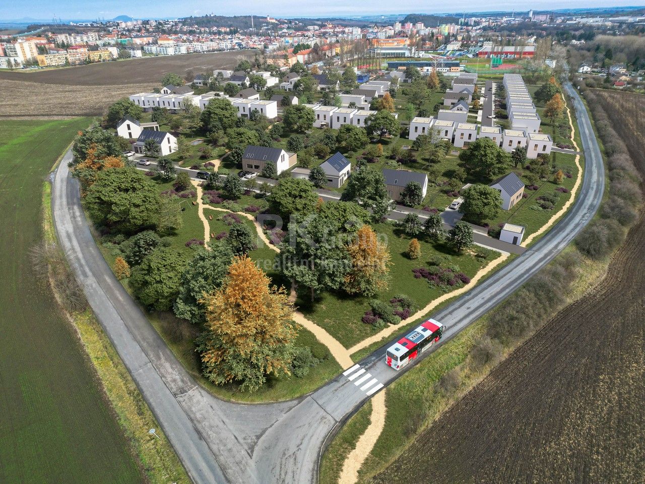 Pozemek pro bydlení · 817 m² · Lacinova, Slaný - 4
