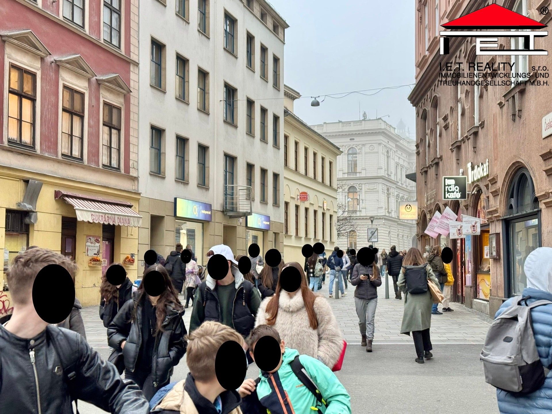 Obchodní prostory, Česká, Brno, 161 m²