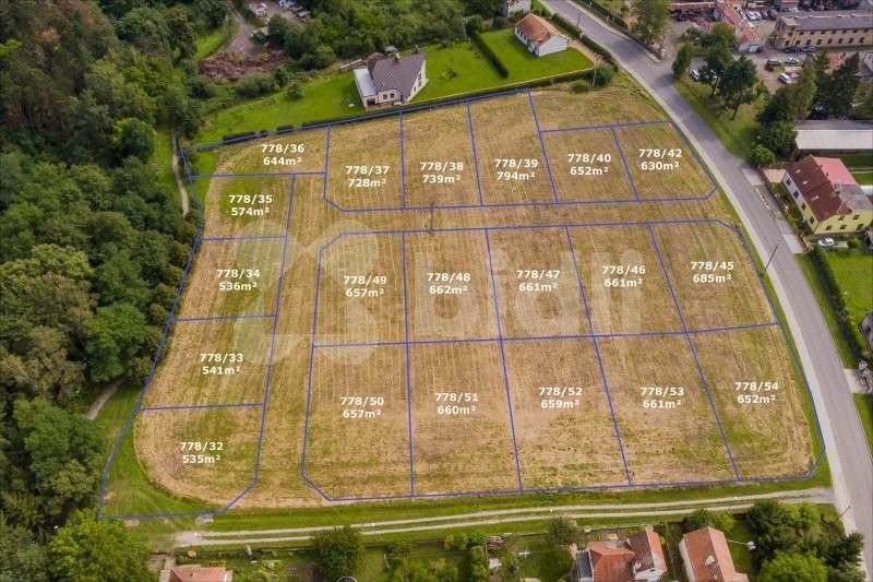 Prodej pozemek pro bydlení - Přátelství, Dýšina