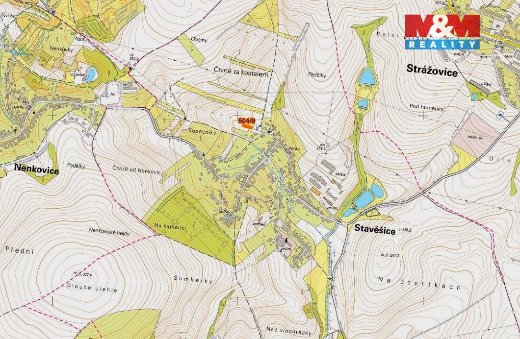 Prodej pozemek pro bydlení - Strážovice, 696 38