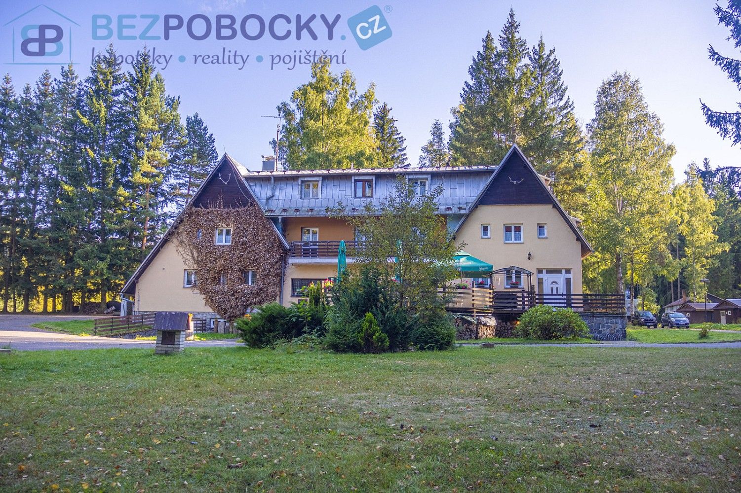 Ubytovací zařízení, Sněžné - Milovy, okres Žďár nad Sázavou, 644 m² - 2