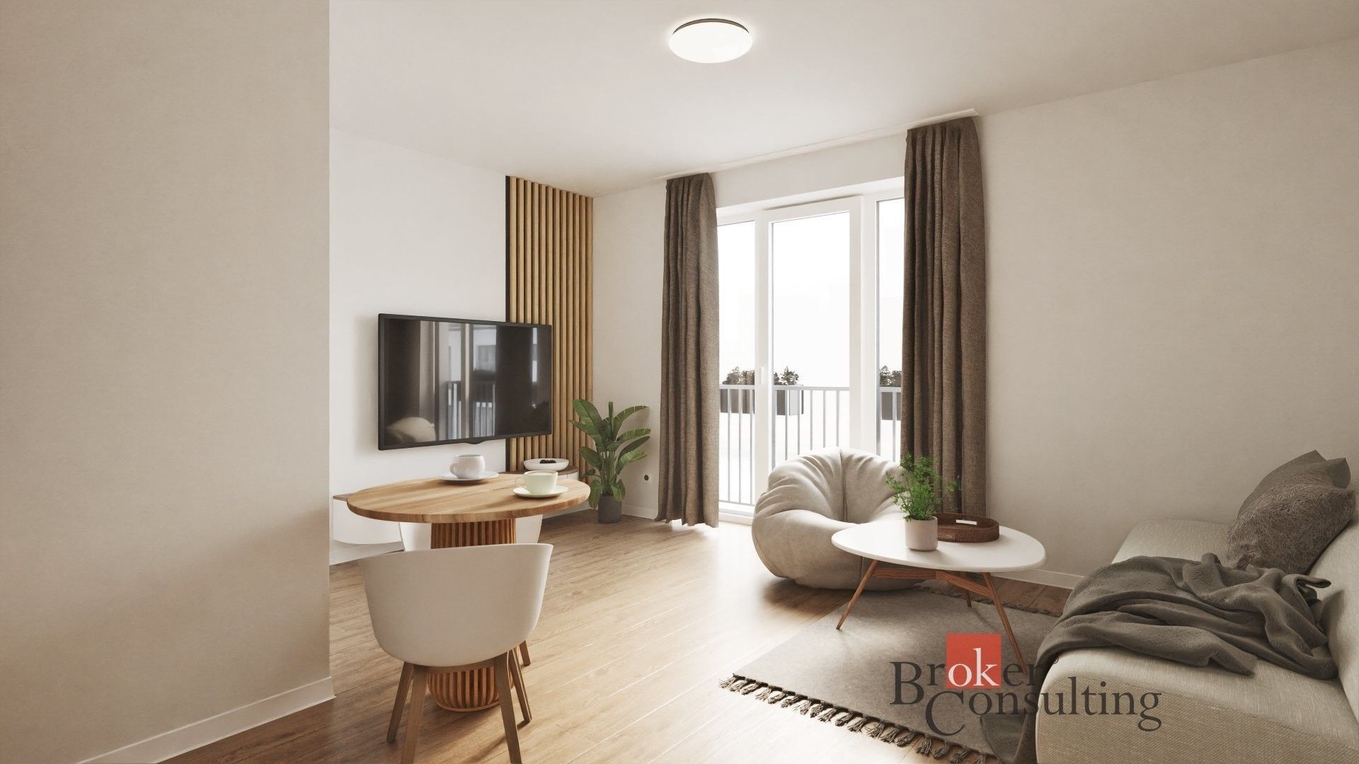 2+kk, Cihelní, Ostrava, 51 m² - 2
