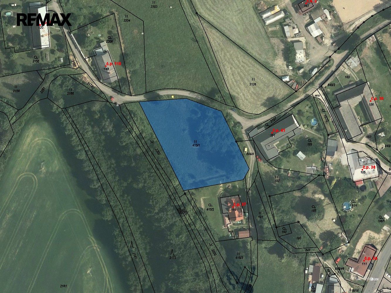 Pozemek pro bydlení, 2 590 m²