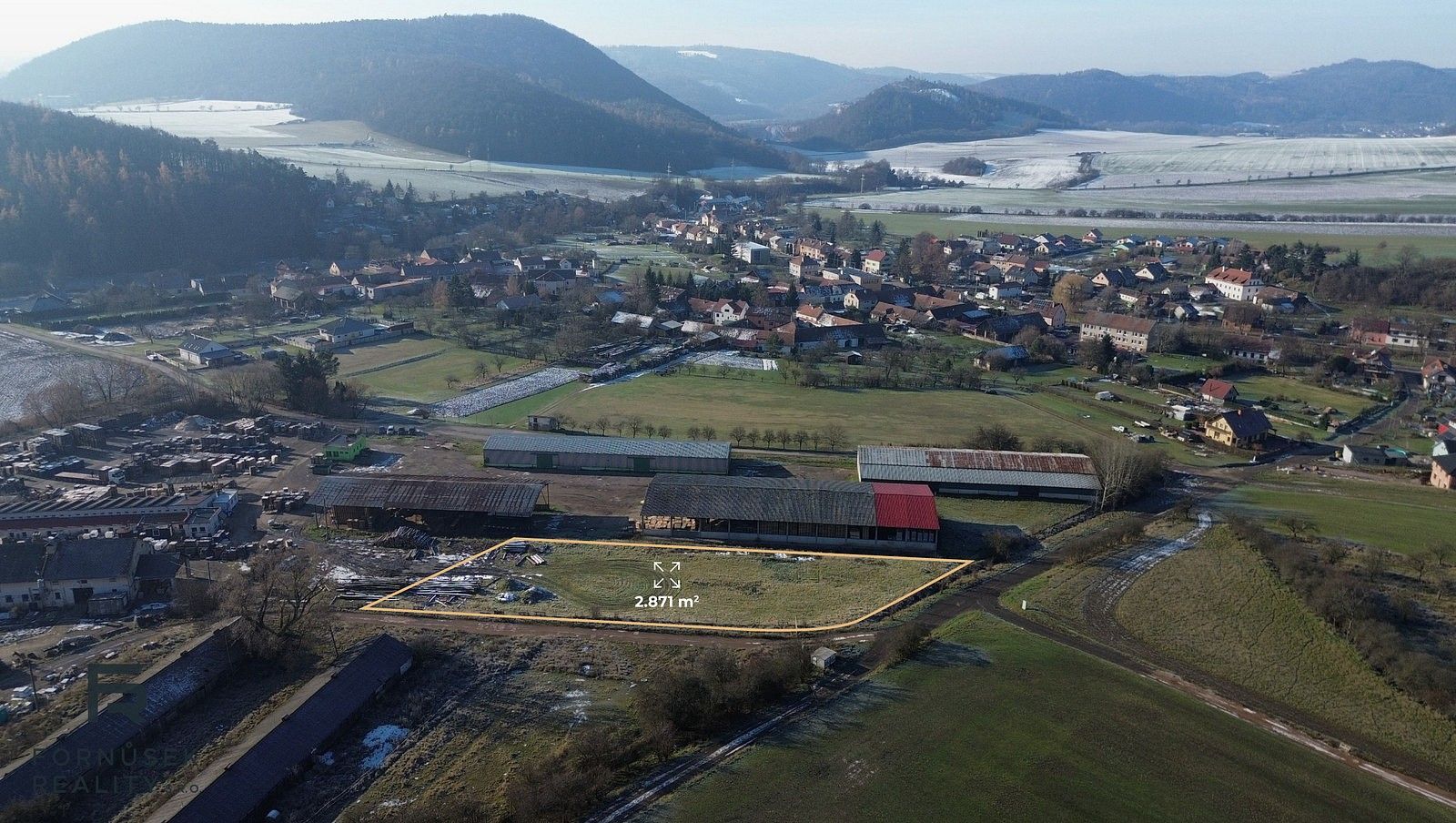 Pronájem komerční pozemek - Lomnička, okres Brno-venkov, Jihomoravský kraj - 1