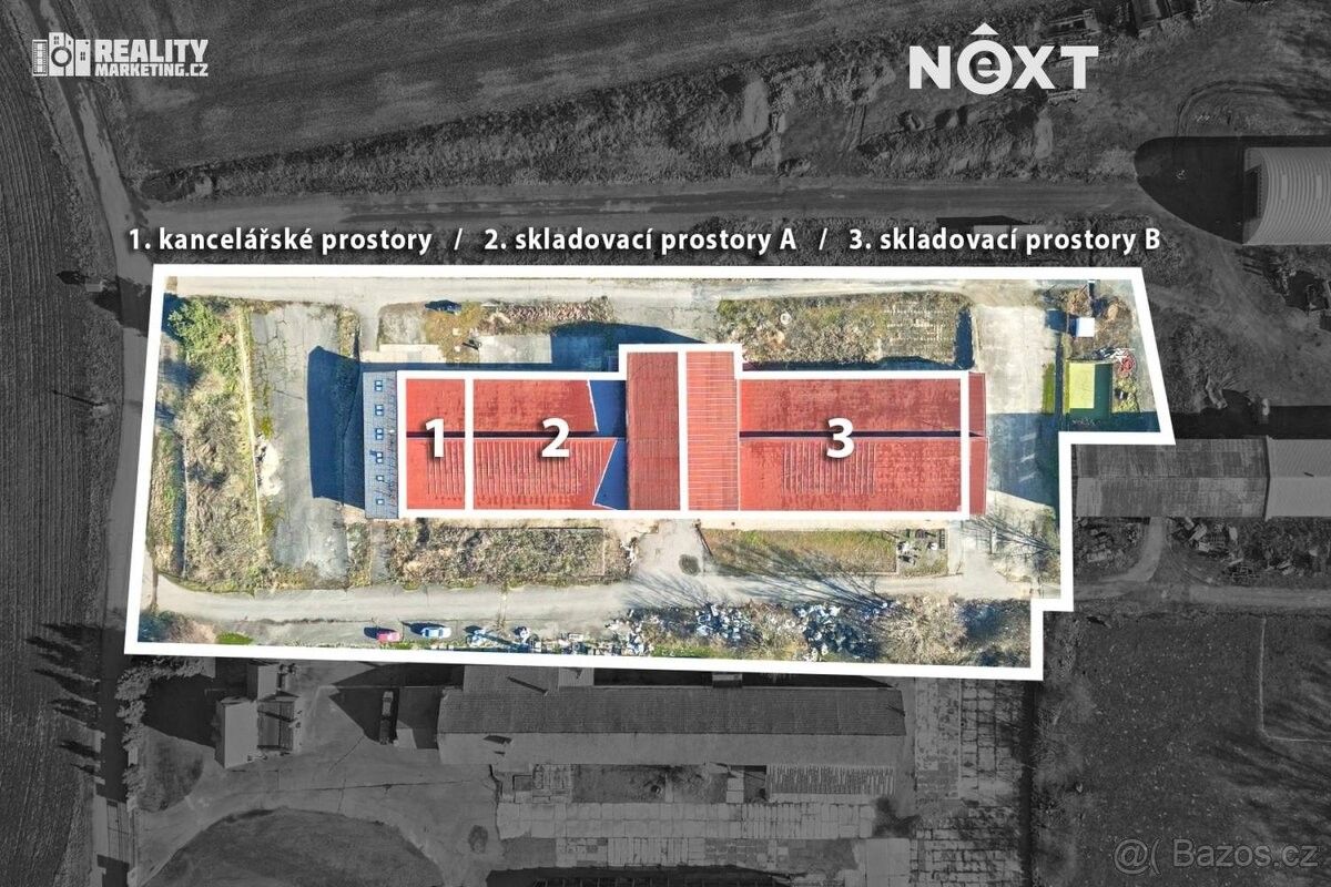 Pronájem sklad - Vyškov, 682 01