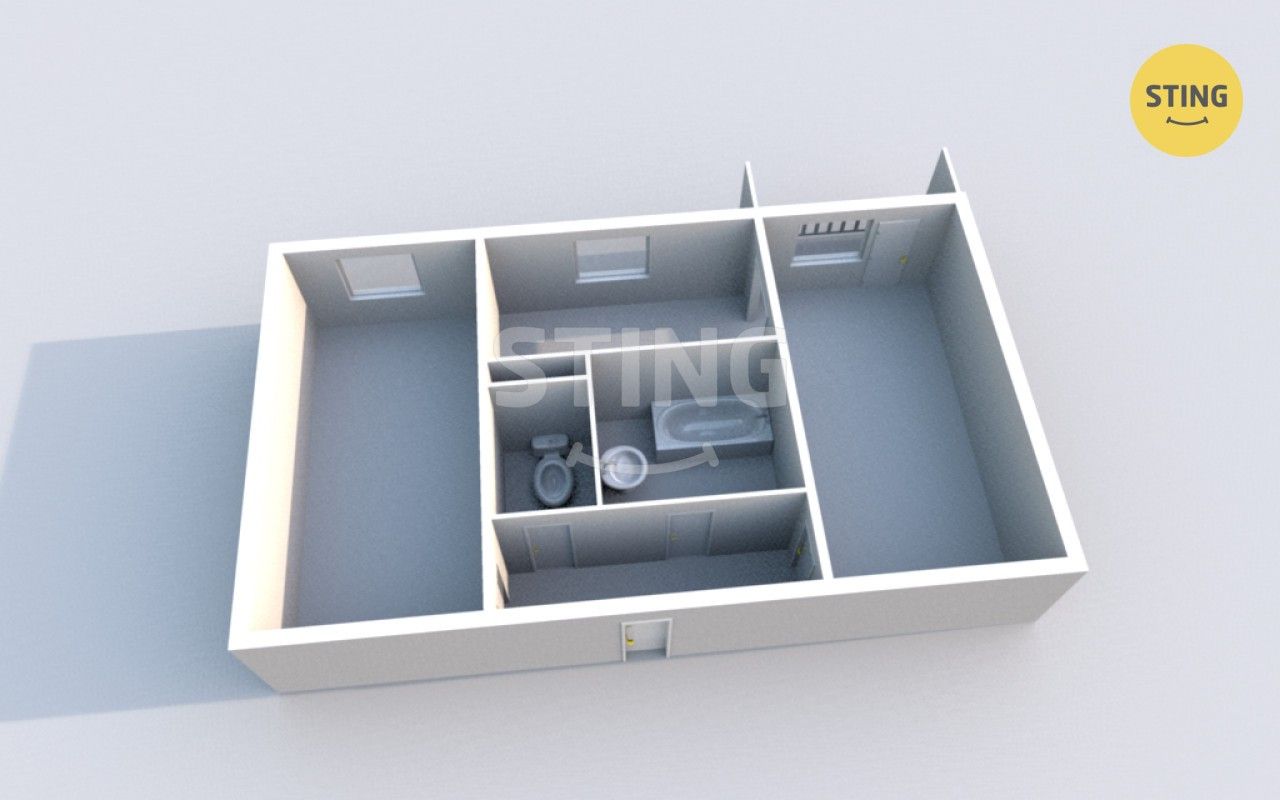 Byt 2+1 · 52 m² · Poruba, Ostrava - 3