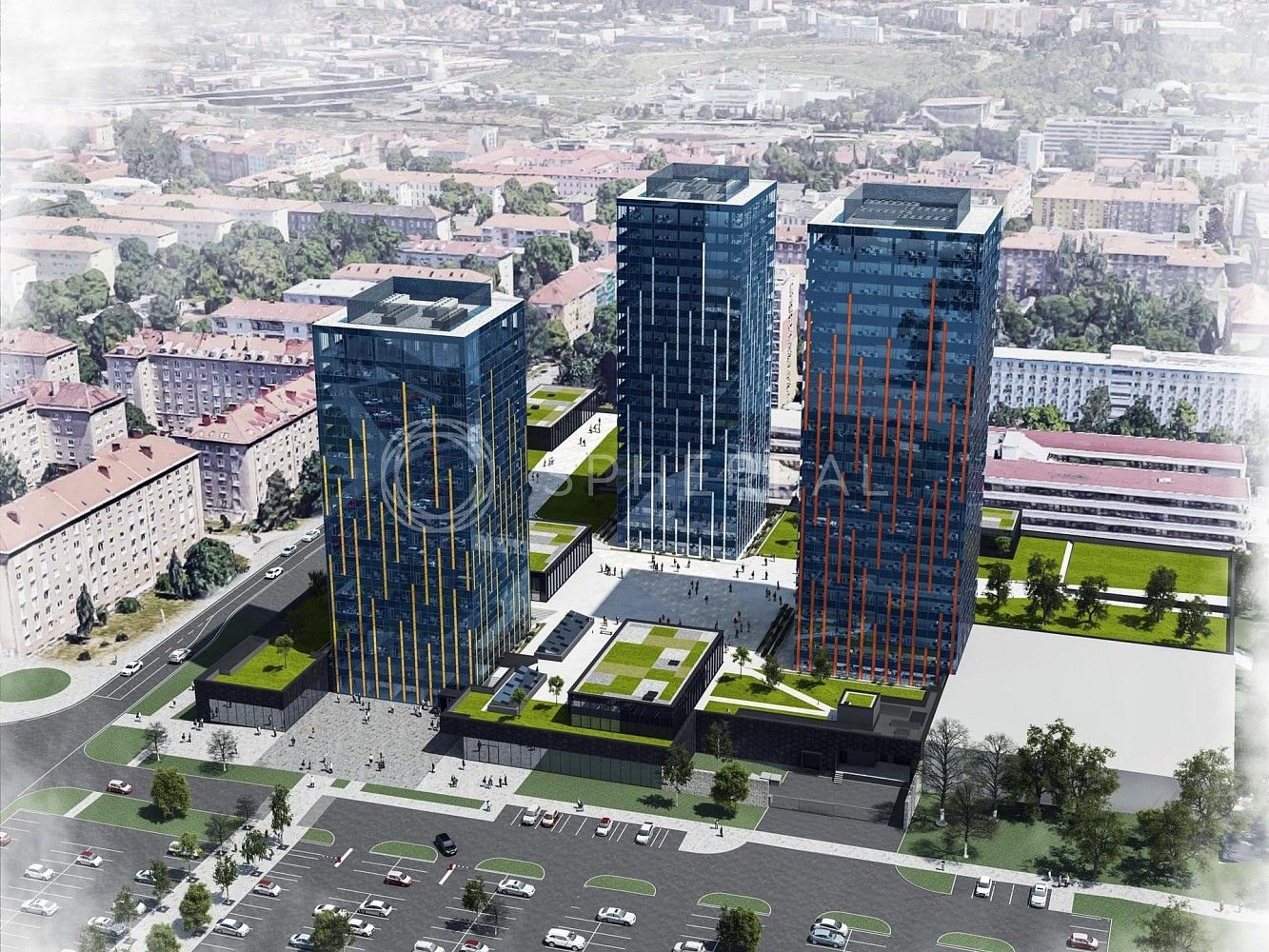 Kanceláře, Brno - Veveří, okres Brno-město, Jihomoravský kraj, 270 m² - 1