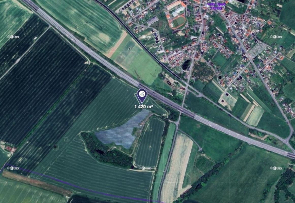 Prodej zemědělský pozemek - Velký Újezd, 1 420 m²
